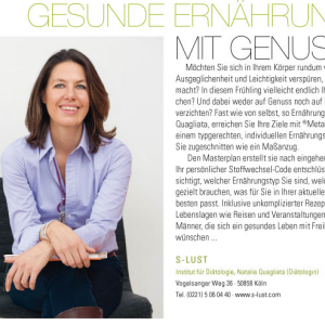 S-lust  Ernährungsberatung Köln